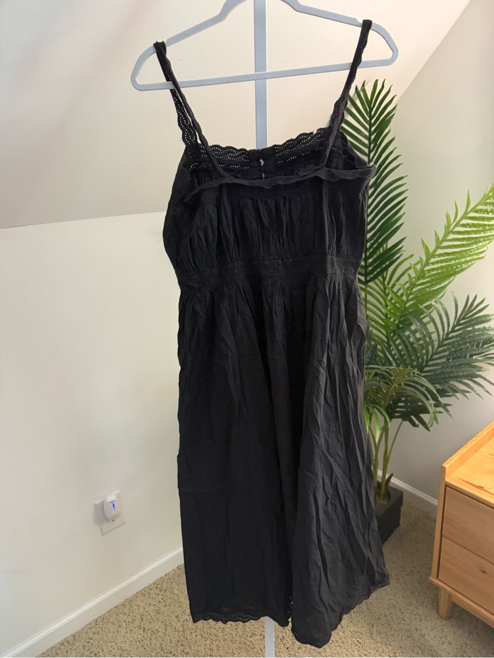The Great. Cachet Midi 100% Cotton Dress 2 - Picture 5 of 6